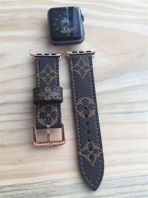 louis vuitton watch strap for iwatch|authentic Louis Vuitton strap.